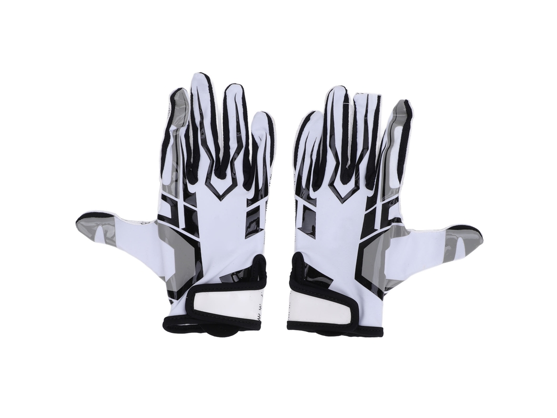 Guantes De Fútbol De Silicona Transpirables Y Antideslizantes Para Niños Con Puño Ajustable, Color Blanco, Para Entrenamiento Juvenil Ym