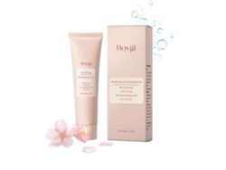 Gel exfoliante facial radiante y suave