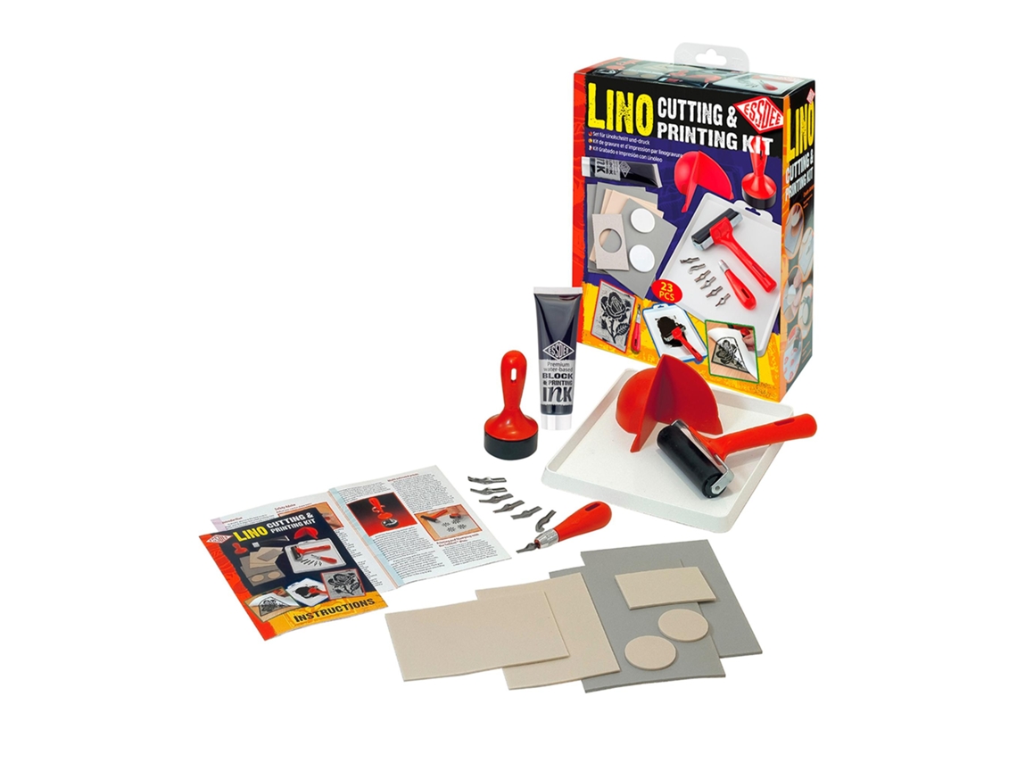 Conjunto de impresión de linóleo