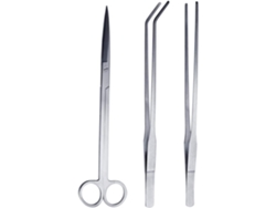 Kit De Herramientas Para Acuarios Pinzas Tijeras Acero Inoxidable Plantas Acuáticas Poda De Césped Acuático