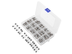 Omni-kit De Fusibles De Vidrio 5x20mm 0.1a-30a 150 Piezas Con Aislamiento Y Retardante De Llama