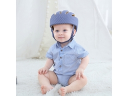 Gorro de seguridad ajustable y transpirable para bebés, gorro de seguridad para niños pequeños.