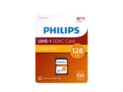 Philips Fm12Sd65B Tarjeta de Memoria 128 Gb Sdxc Uhs-I Clase 10
