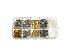 Kit De 150 Terminales De Conexión De Cable Tipo Pala Macho/hembra De 2,8/4,8/6,3 Mm Para Coche Y Motocicleta.