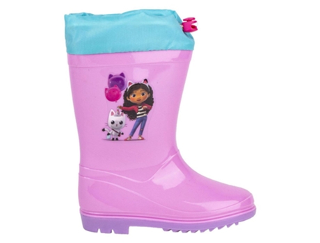 Gabby´s Dollhouse Botas de Lluvia Rosas EU 22 CERDA GROUP