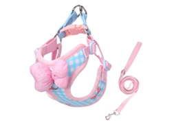 Arnés Para Perro Pequeño Con Correa, Diseño De Lazo (xl, Rosa) Czhhmart