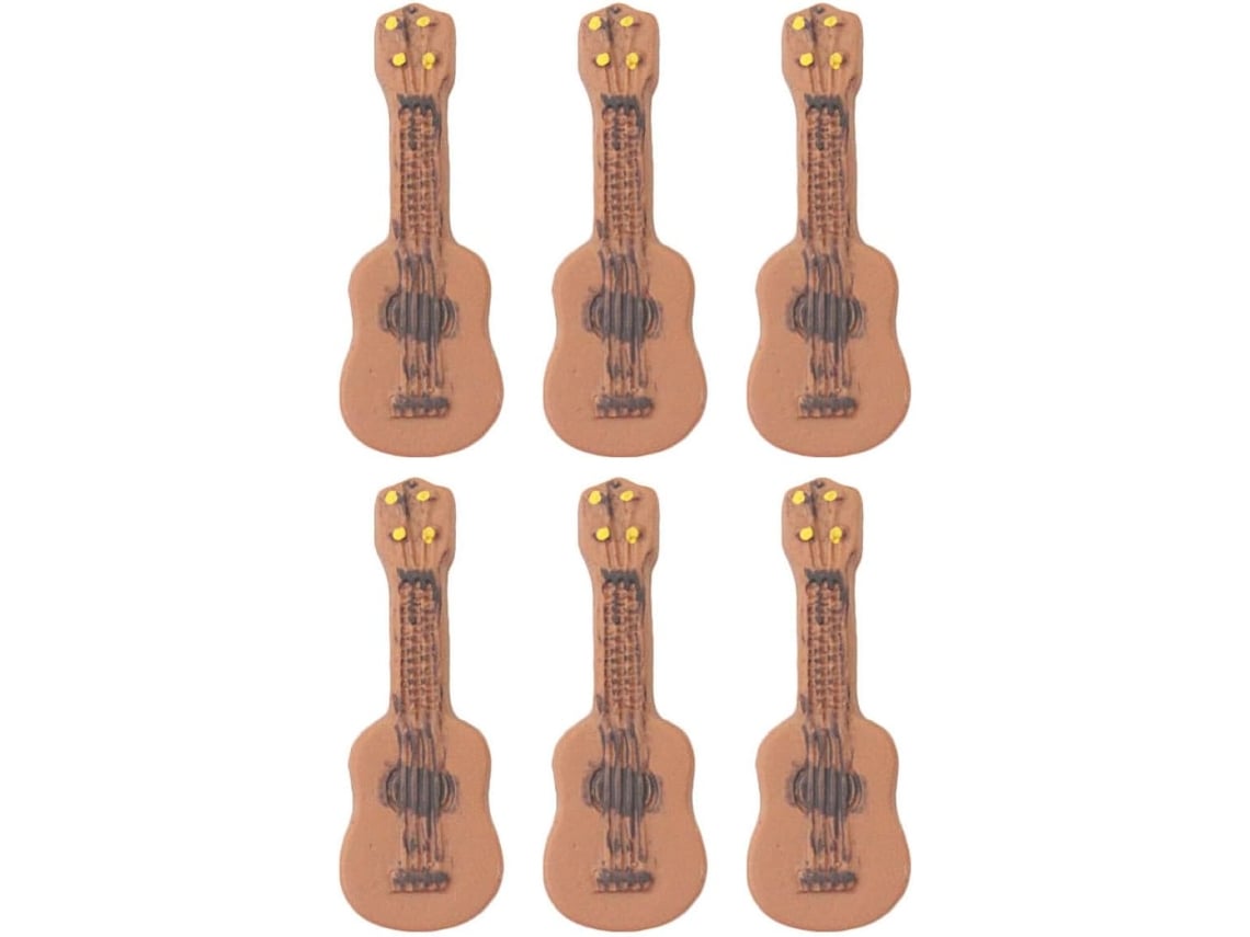Guitarras Decorativas Creativas Resina Sintética Accesorios Fotos Decoraciones Escritorio Ambiente Musical