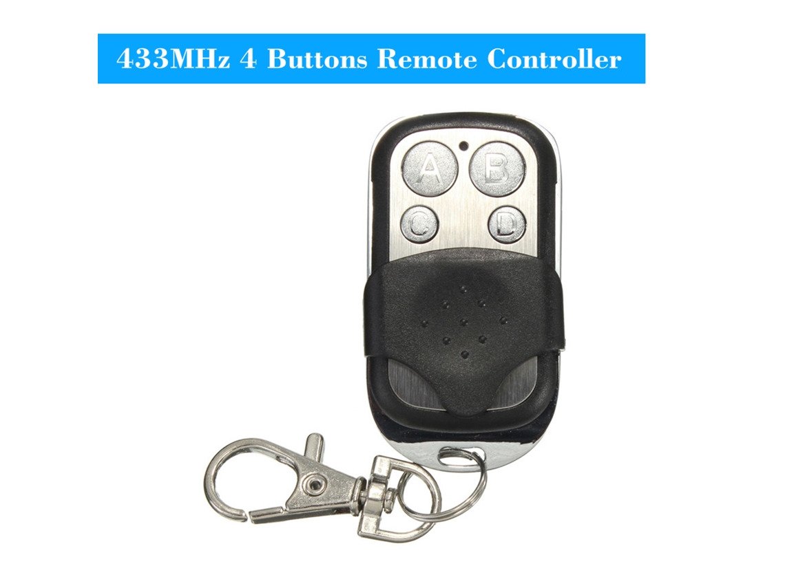 2026 Store-control Remoto Duplicador 4 Botones 433mhz Para Apertura De Garaje Y Puertas Eléctricas