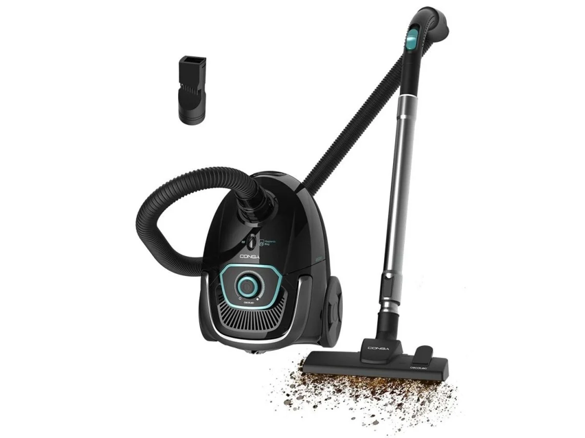 Aspirador CECOTEC Conga Powerbag 2500 Compact Plus Negro