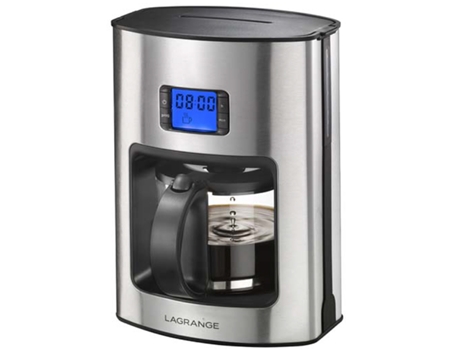 Cafetera LAGRANGE Programable 529001 12 Tazas 1000W