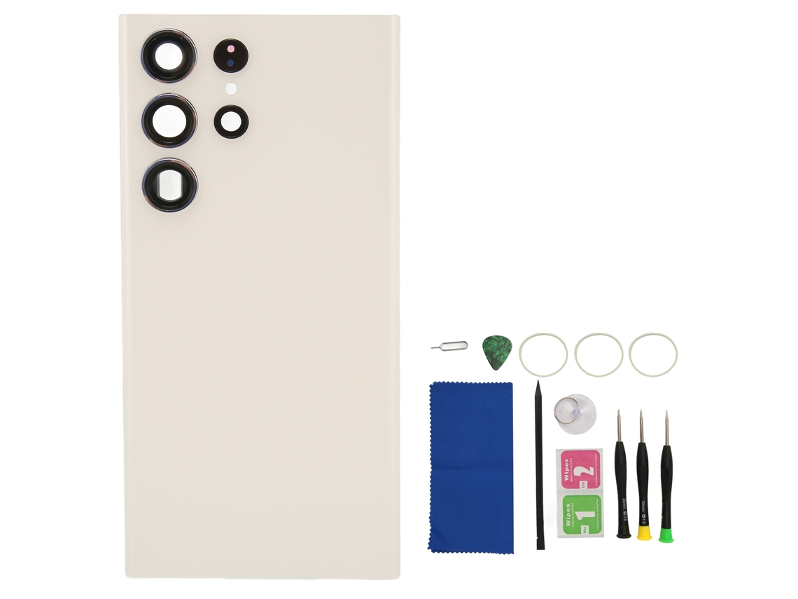 Cubierta Trasera De Cristal Para Teléfono Móvil, Lente De Cámara Preinstalada, Ajuste Perfecto, Cubierta De Puerta Trasera De Cristal Para S23 Ultra,