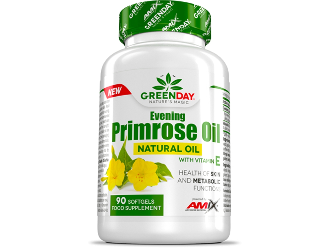 Greenday Primrose Evening Oil 90 Caps aceite de onagra + Vit E
