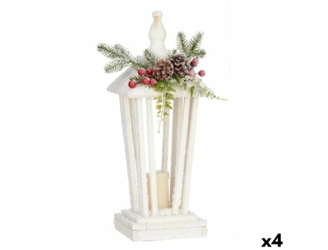 Farol LED Blanco 16 x 48 x 16 cm (4 Un)