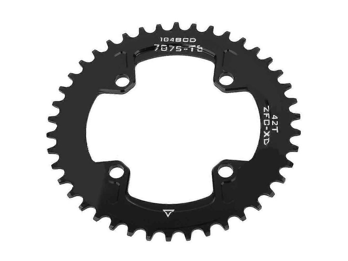 Juego De Bielas Bcd 104mm 42t Narrow Wide Para Bicicletas Shimano Am/xc, Fabricado En Aleación De Aluminio Ligera Y Duradera.