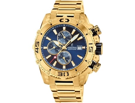 Reloj FESTINA Hombre (Acero - Dorado)