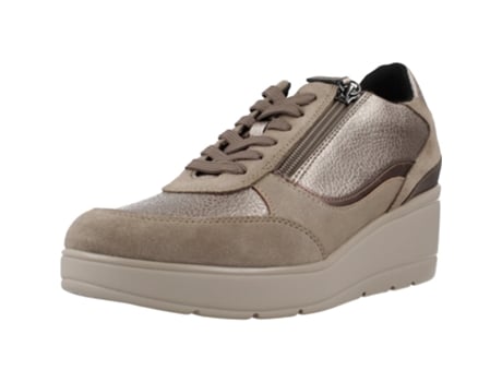 Zapatos de Mujer GEOX Olde Tecido Dorado (37)