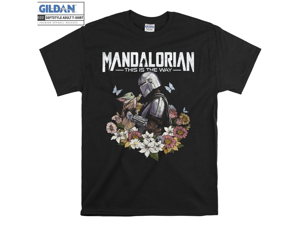 Camiseta Rockinstone Star Wars Mandalorian Grogu(l)