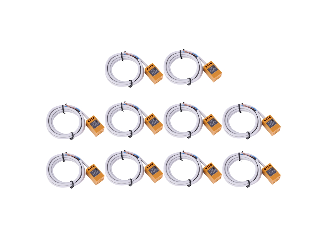 10 Unidades De Sensor De Proximidad Inductivo Metálico Jyio Tl Q5mc1 Pnp De 5 Mm Y 6-36 V