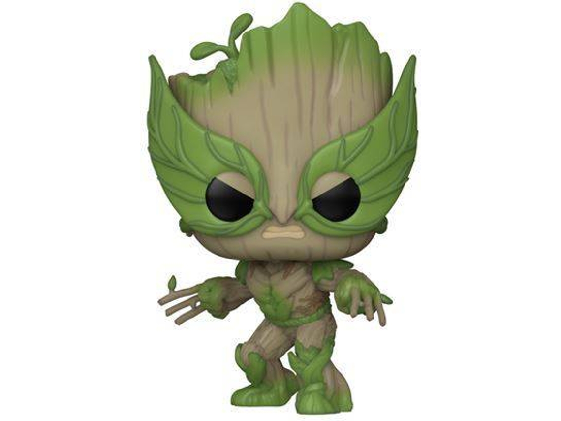 Figura FUNKO Pop! Marvel: We Are Groot - Groot as Wolverine (Posible Chase)