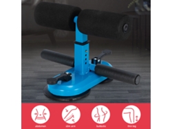 Vlrla-2026barra Para Abdominales Portátil Con Ventosas Dobles Entrenador De Flexiones Con 4 Alturas Ajustables Equipo De Entrenamiento Muscular