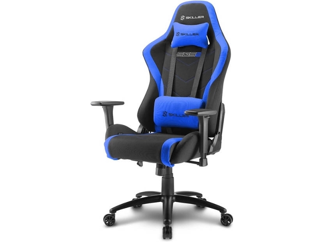 Silla Gaming SHARKOON SKILLER SGS2 (Elevador a Gas Clase 4 - Negro y Azul)