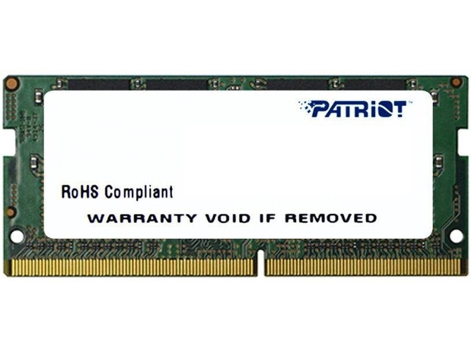 Memoria RAM DDR4 PATRIOT MEMORY PSD48G240081S (1 x 8 GB - 2400 MHz - CL 17 - Verde)