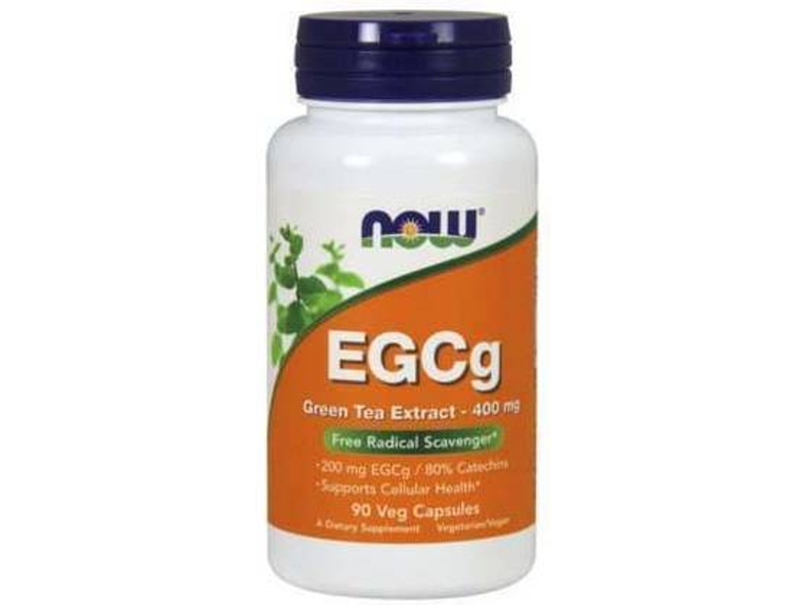 Complemento Alimentar NOW Extrato De Chá Verde (90 cápsulas vegetais)