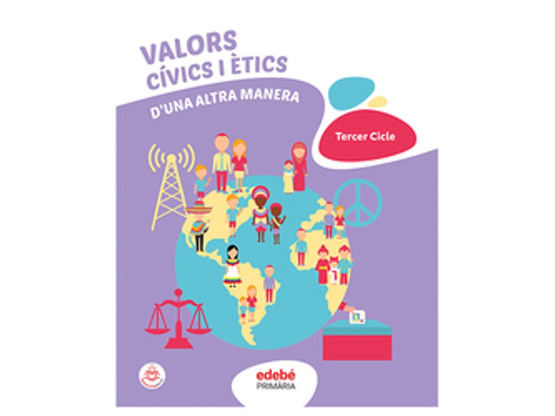Libro Valors Cívics I Ètics Ep de Edebé, Obra Colectiva (Catalan)