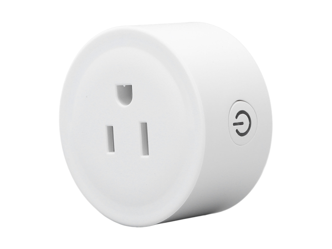 2026-enchufe Inteligente Mini Wifi 10a Control Por Voz Y Teléfono Programable 3 Orificios