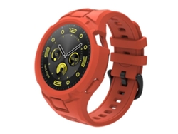 Bracelete Para Huawei Watch Gt 5 / 4 / 3 (41mm) - Tpu Integrado - Esportivo Laranja
