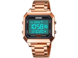 Masculino Electrónico Cuadrado Digital Multifuncional Reloj De Pulso Deportivo Led Backlight Yuysan