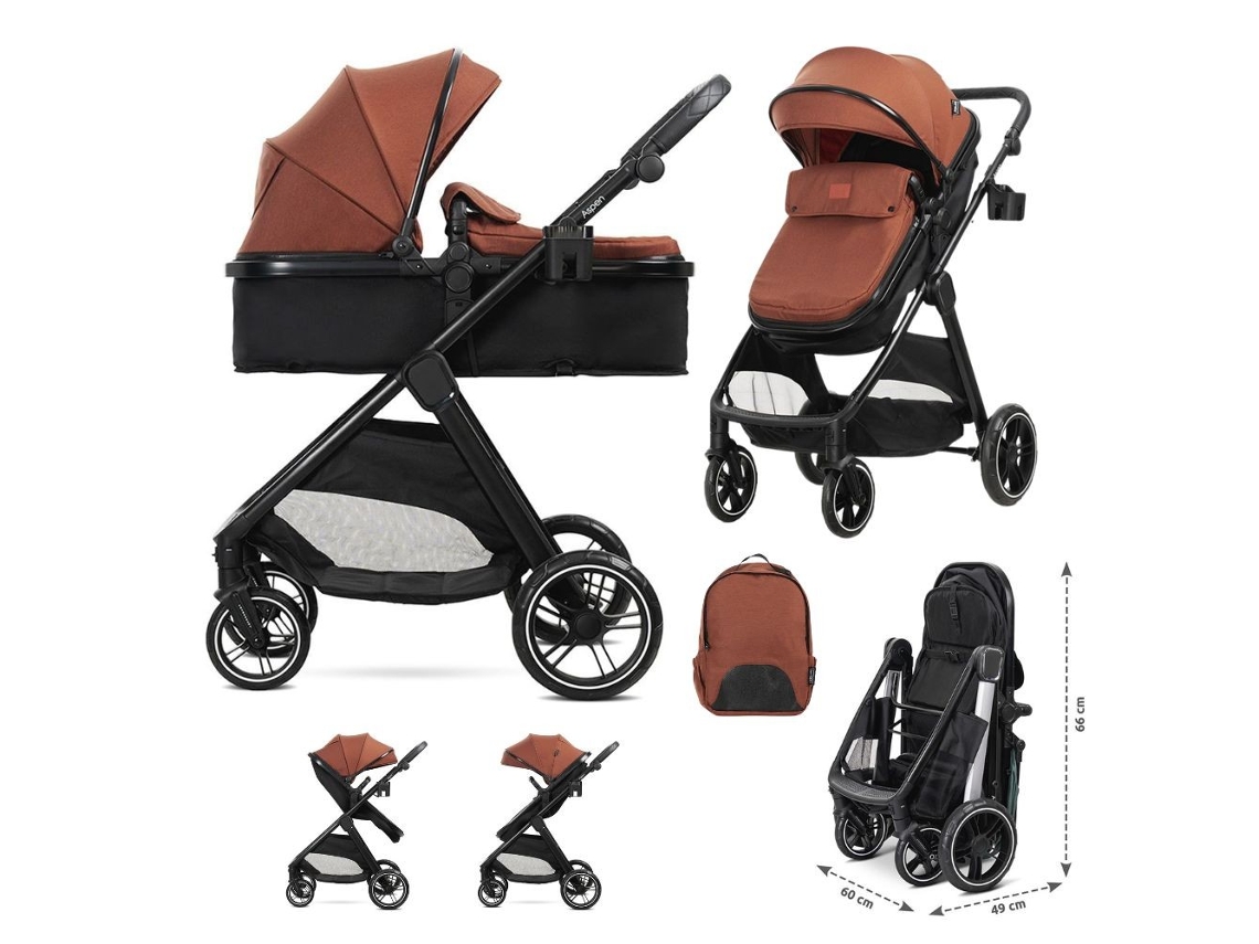 Carrito De Bebe Duo Aspen De Lorelli - Picante