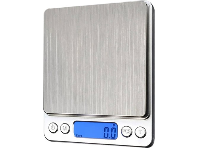 Báscula de Cocina HEAN 0.5-3000g/0.1g Escala Digital de Alta Precisión Display LCD