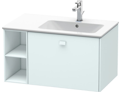 Neceser de pared DURAVIT Brioso 82,0 x 47,9 cm 1 extraíble estantería lateral lavabo a la derecha para lavabo ME by Starck 234683