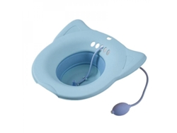 2026-bañera De Asiento Plegable Para Hemorroides, Cuidado Postparto Y Perineo, Con Desagüe, Apto Para Inodoro Con Herramienta De Descarga Azul