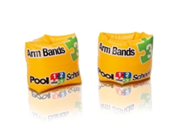 Brazalete Inflable De Pvc Para Niños Con Personajes Vibrantes Para Aprender A Nadar.