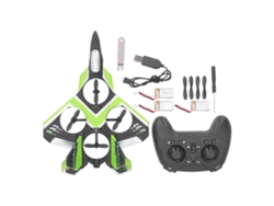 Avião De Espuma Rc Com Luz Rolamento 360 Graus Altitude Fixa Quadcopter Brinquedo 3 Baterias Para Crianças Adultos
