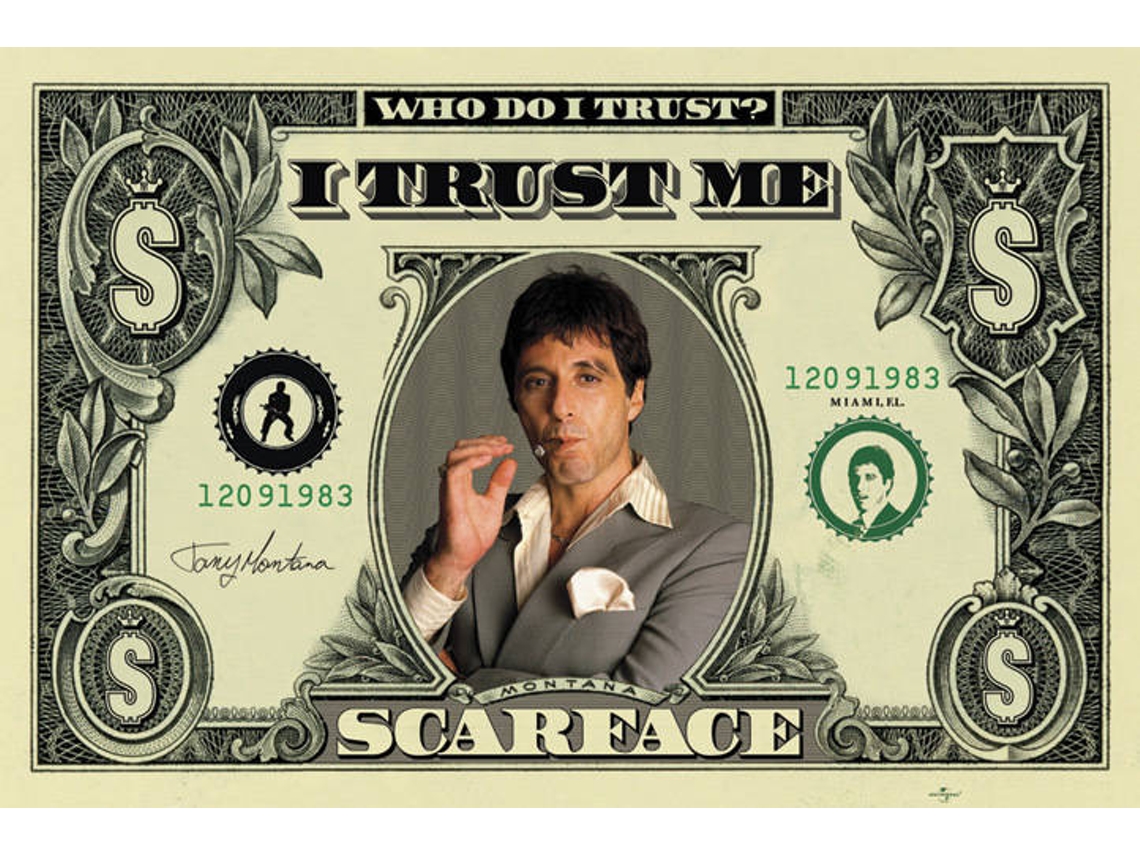 Póster GF Scarface Scar Man (91.5x61 cm)