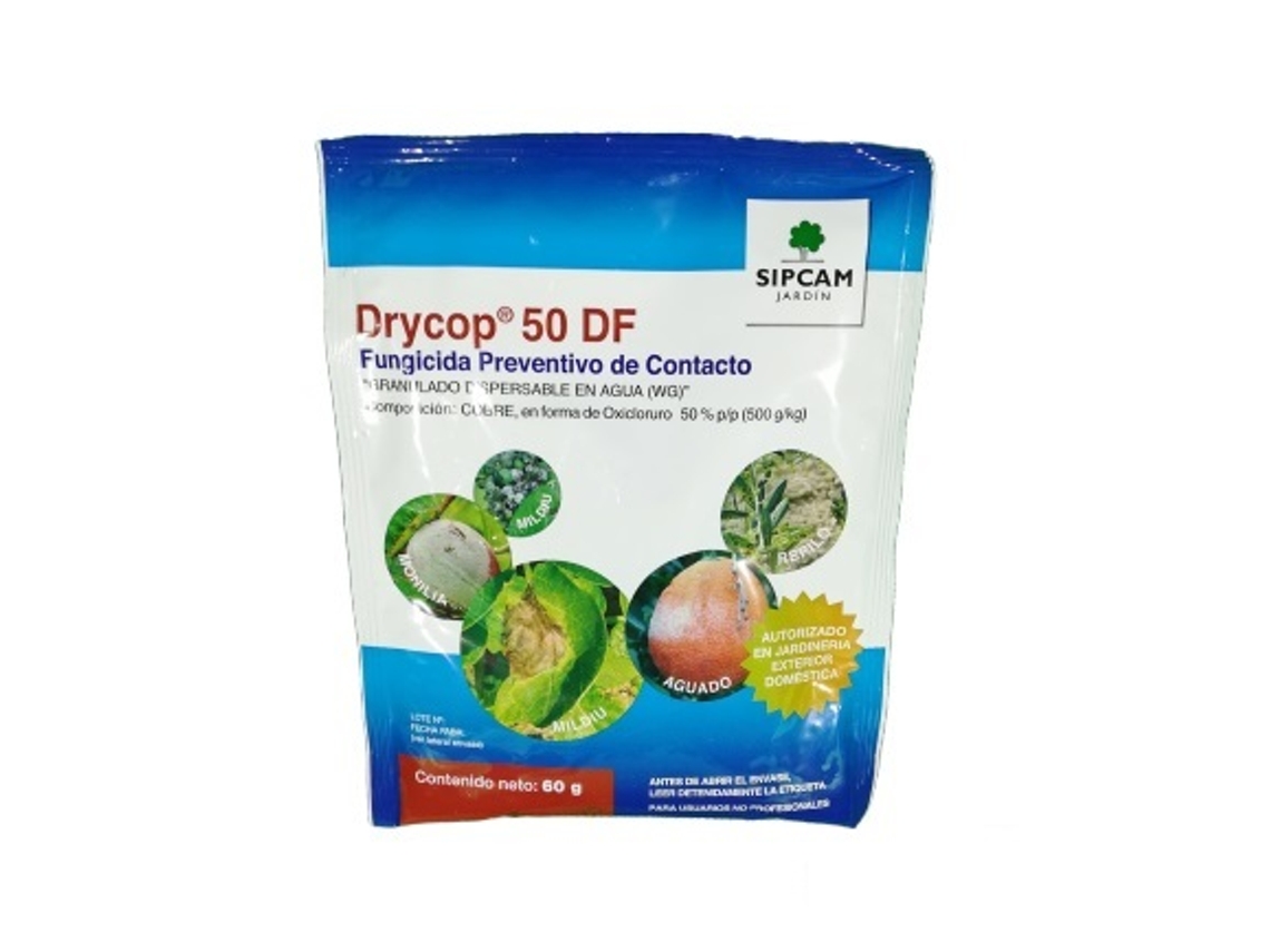 SIPCAM GARDEN Contato Fungicida Preventivo Drycop 50 60 Gr