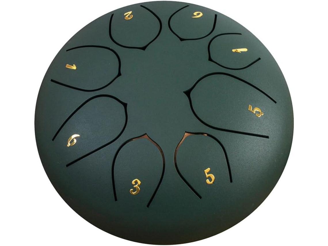 Tambor Hueco De 6 Pulgadas, Ocho Tonos, Instrumento De Sanación Con Sonido Agradable, De Mano Para Niños.