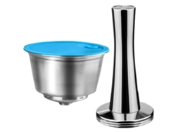 Embalagem E Compactador De Cápsulas Reutilizáveis De Aço Inoxidável Para Nestlé Dolce Gusto Genio S Plus Touch*