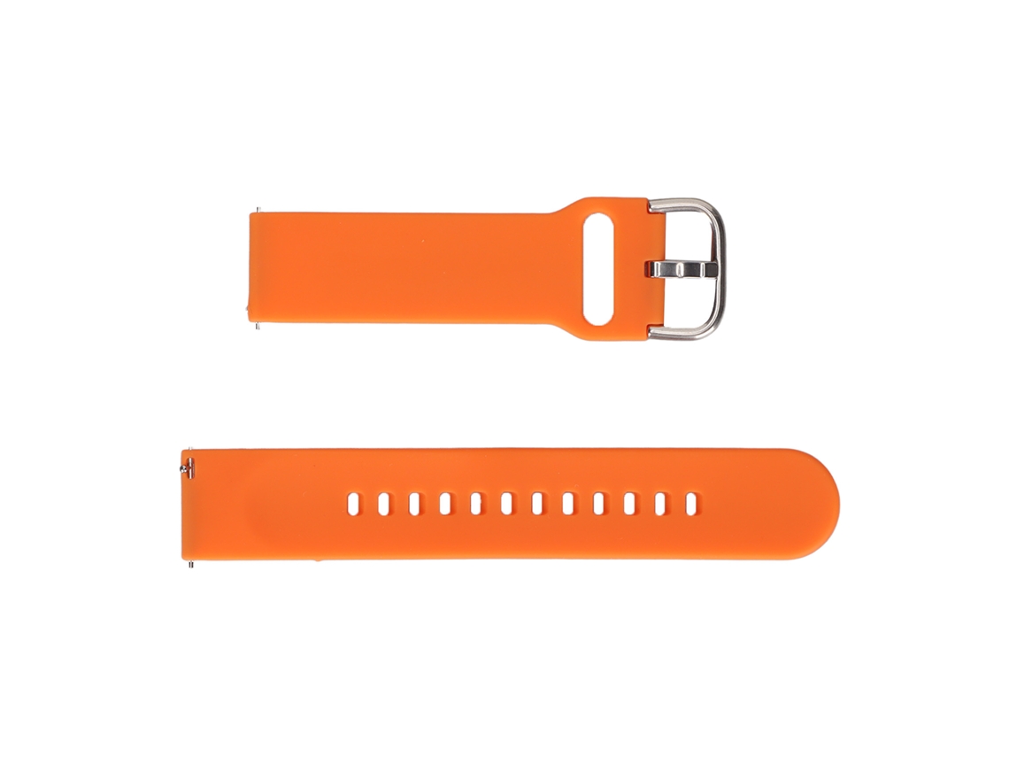 Pulseira De Silicone 20mm Para Amazfit Gts 3 Gts 2 Bip S Bip U - Pulseira De Relógio Inteligente Laranja