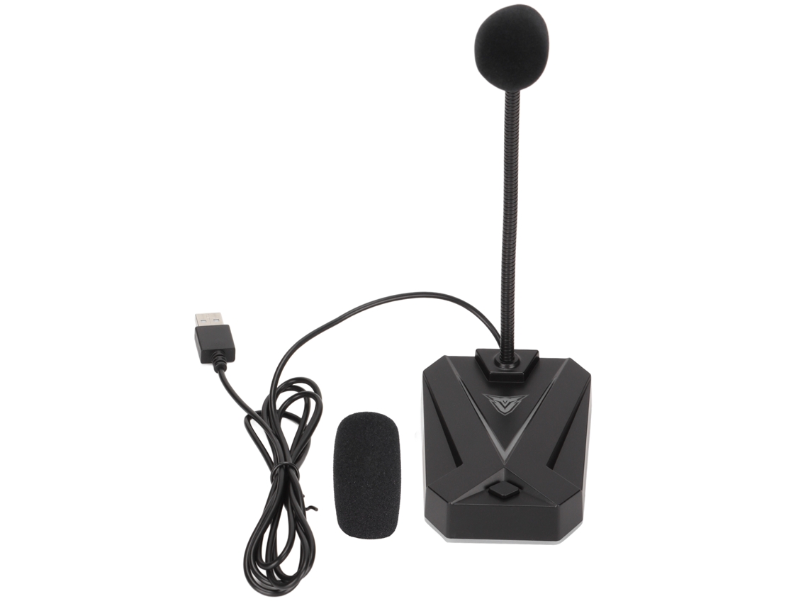 Micrófono Usb Rgb De Cuello De Cisne Ajustable Para Computadora Con Reducción De Ruido, Micrófono Para Juegos