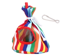 Nido Portátil Plegable, Cálido Y Seguro Para Periquitos Y Hámsteres, De Lona, 20,5 Cm.