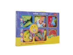 Vlola-libro De Tela Infantil Con Sonido Cartoons Educativo Interactivo Para Bebés Libro De Tela Suave