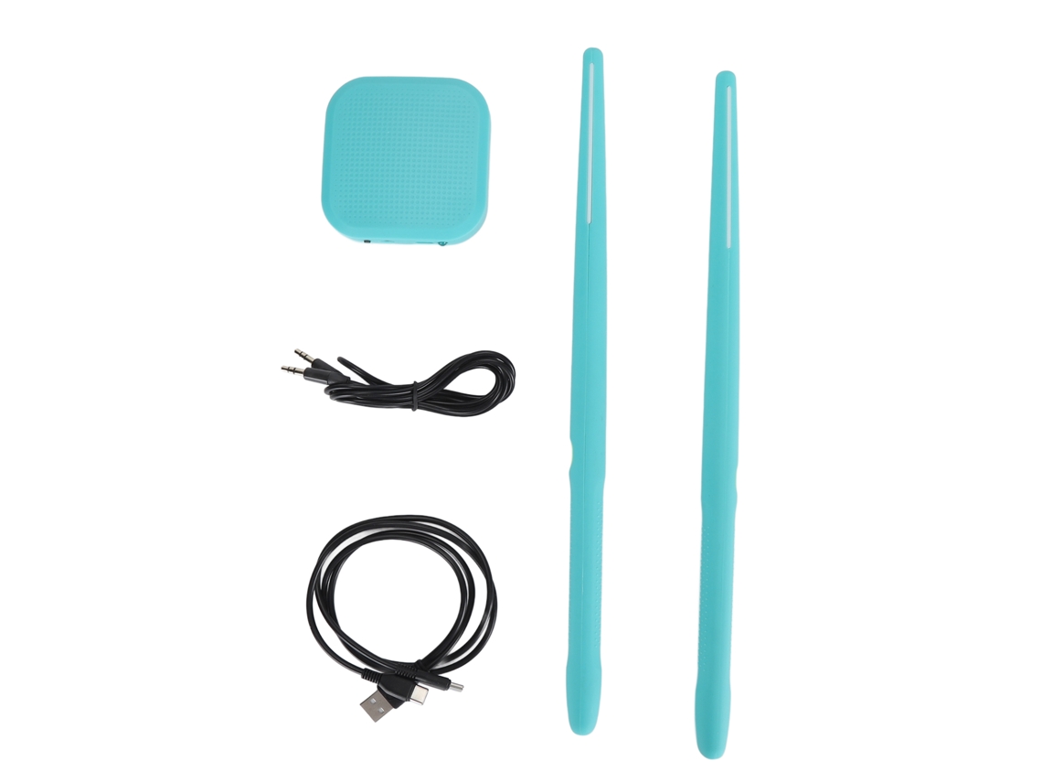 Mali bateria Virtual Portátil Air Drum Kit com Sensor de Movimento 3d para Iniciantes Crianças e Adultos