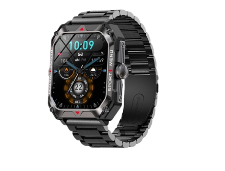 Reloj inteligente para hombre, Monitor militar saludable, voz AI, llamada Bluetooth, Fitness, reloj inteligente deportivo resistente al agua para A...