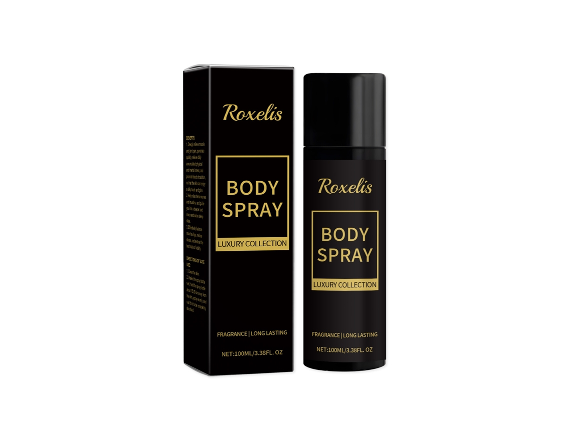 Desodorante corporal para hombre con una fragancia fresca y duradera de vainilla y lavanda, 100 ml.