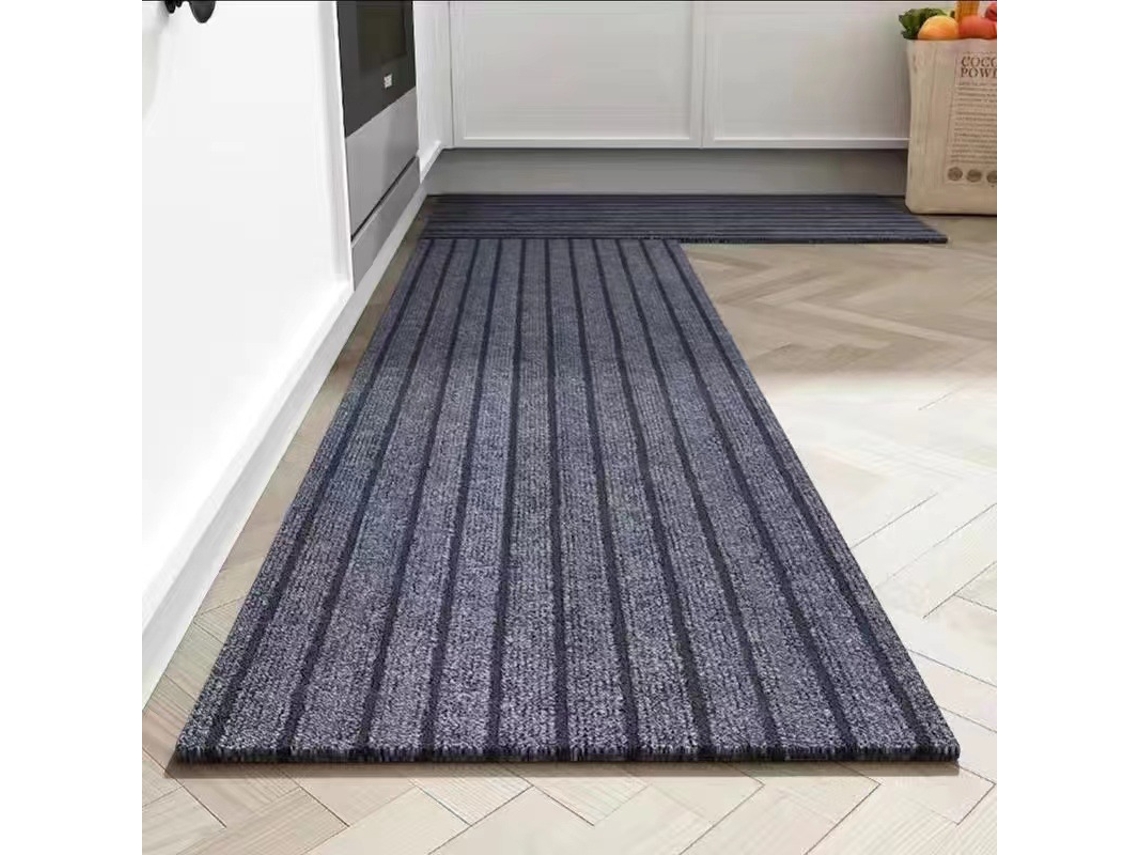 Alfombrilla De Cocina Antideslizante, Alfombrilla De Cocina Ajustable, Alfombrilla De Interior, Color: Gris*