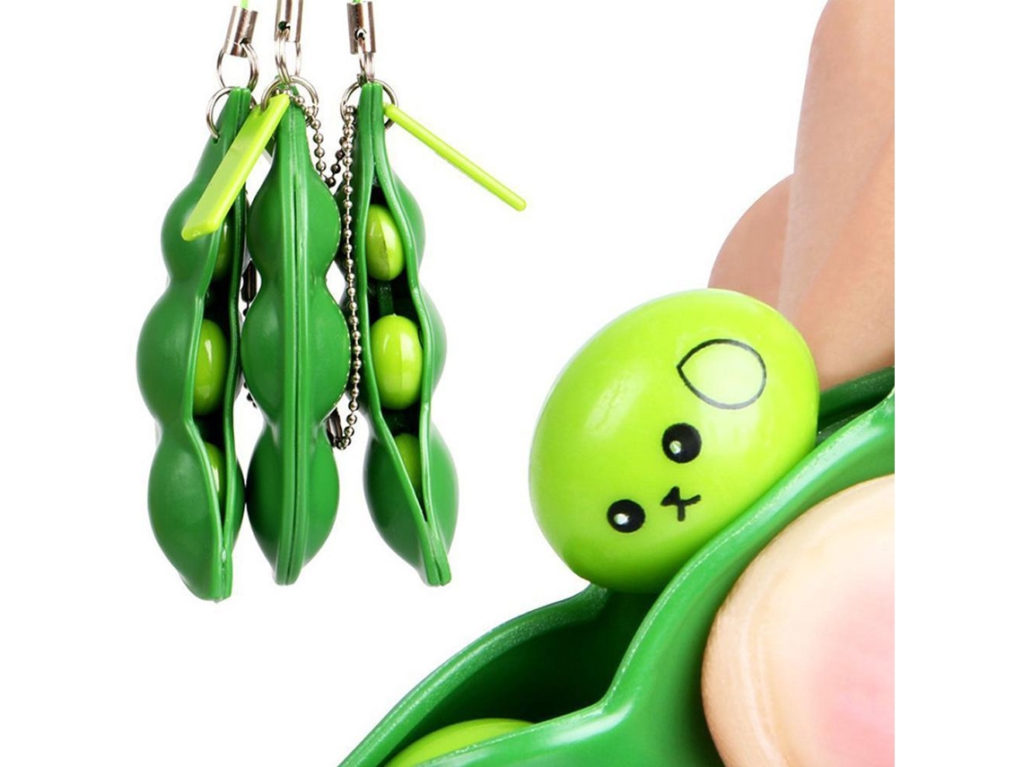 Ats-juguete De Venting De Edamame Ilimitado Para Squeezing, Divertido Y Relajante Para Aliviar El Estrés